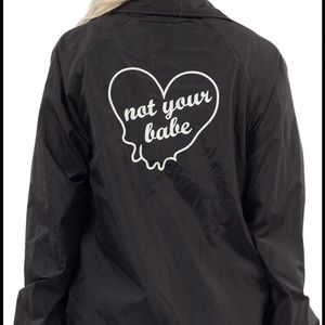 Not your babe windbreaker M/L